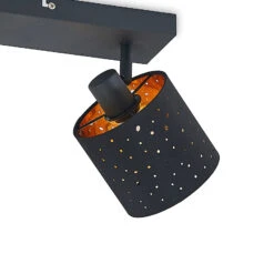 Lindby Darima Deckenstrahler, Zweiflammig, Schwarz -Modegeschäft Für Heimbeleuchtung 8032609 7