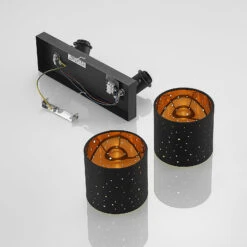 Lindby Darima Deckenstrahler, Zweiflammig, Schwarz -Modegeschäft Für Heimbeleuchtung 8032609 8