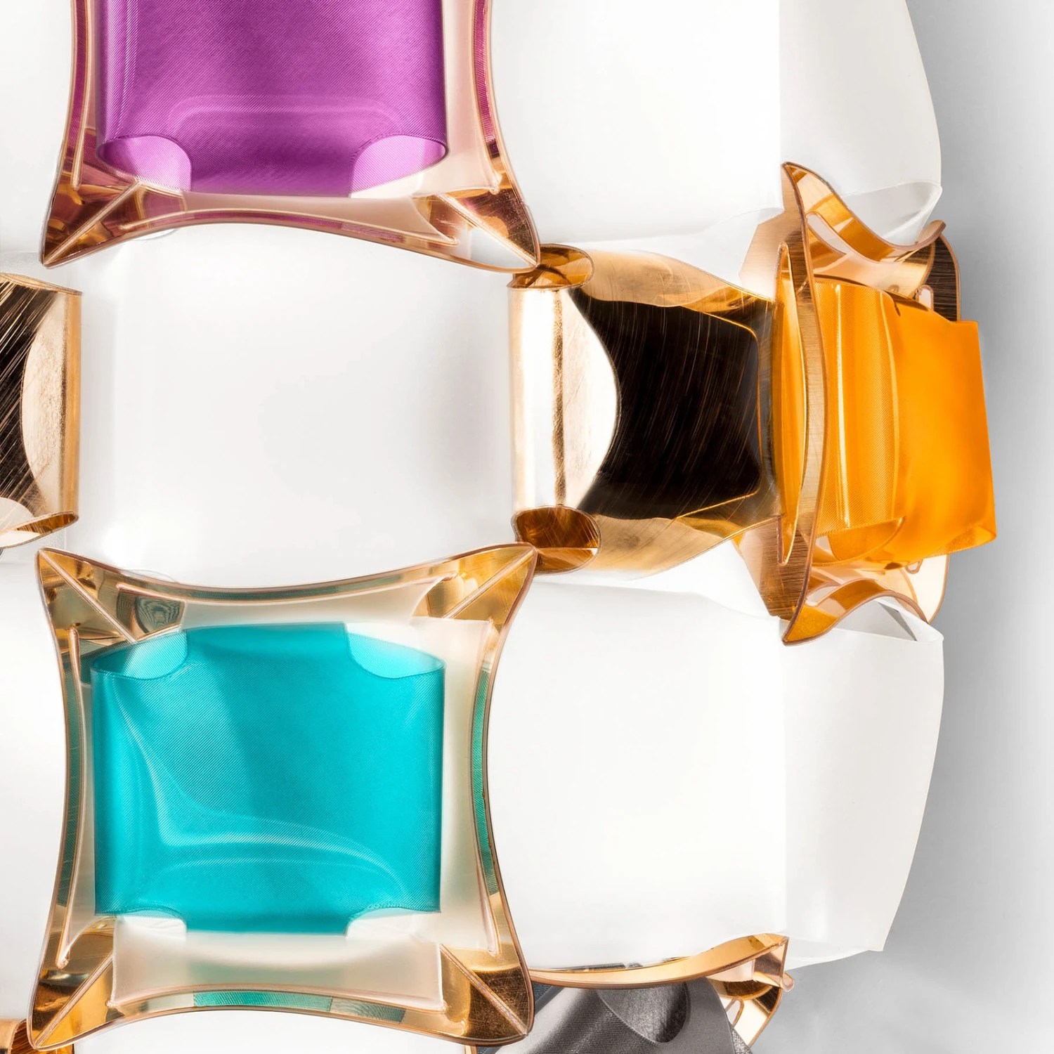 Slamp Mida Wandleuchte, 32x32 Cm, Bunt/weiß 4 Slamp Mida Wandleuchte, 32x32 Cm, Bunt/weiß – Bild 4