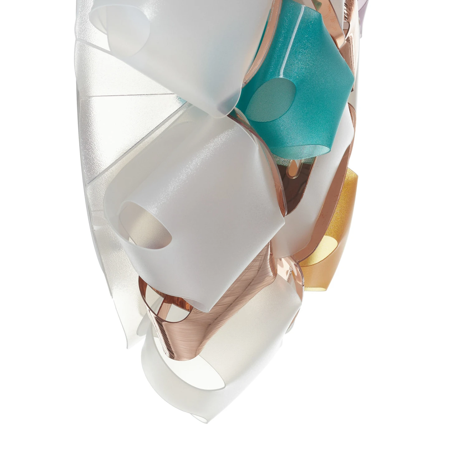 Slamp Mida Wandleuchte, 32x32 Cm, Bunt/weiß 7 Slamp Mida Wandleuchte, 32x32 Cm, Bunt/weiß – Bild 7