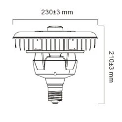 Sylvania LED-Lampe E40 Inkl. PIR-Sensor 115W 4000K -Modegeschäft Für Heimbeleuchtung 8530520 2