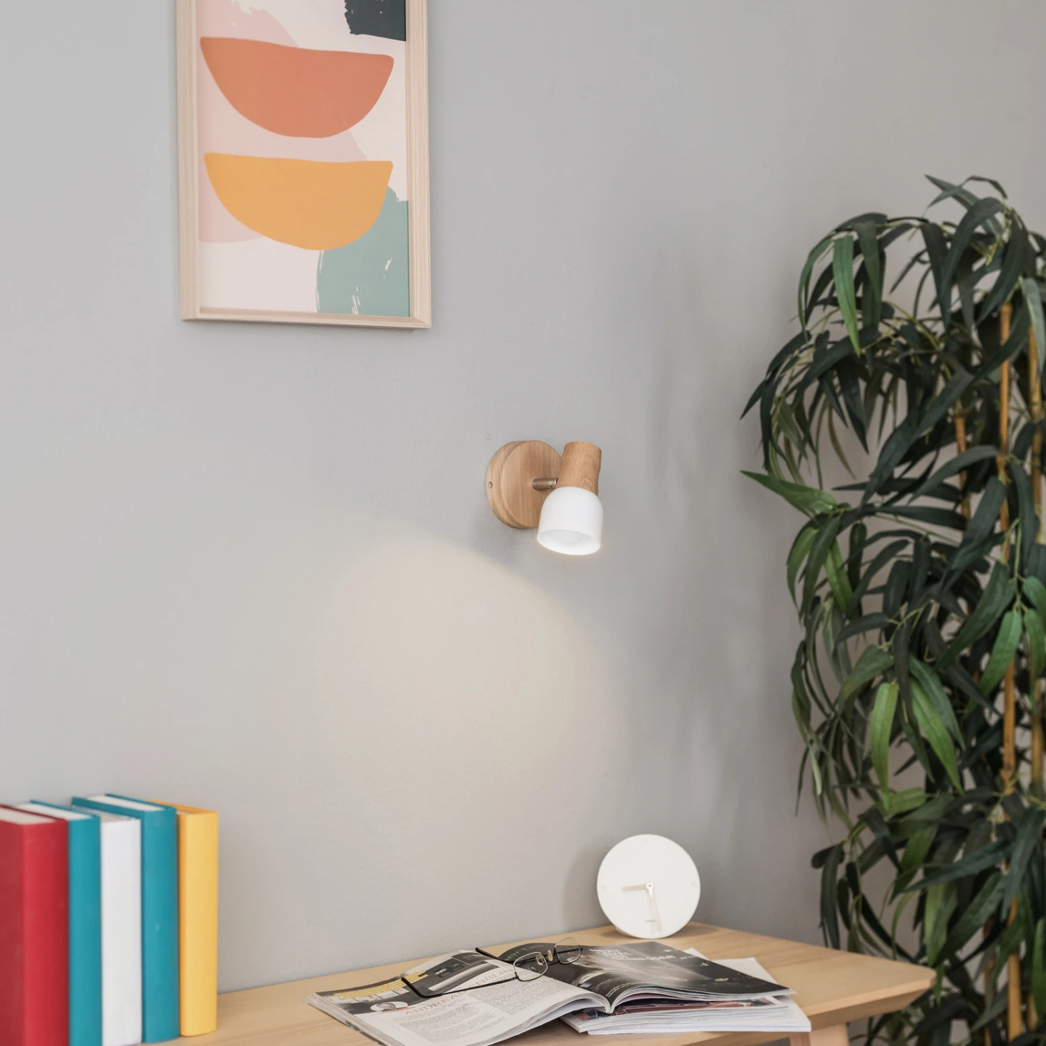 Wandspot Svantje Mit Eichenholz-Details 2 Wandspot Svantje Mit Eichenholz-Details – Bild 2