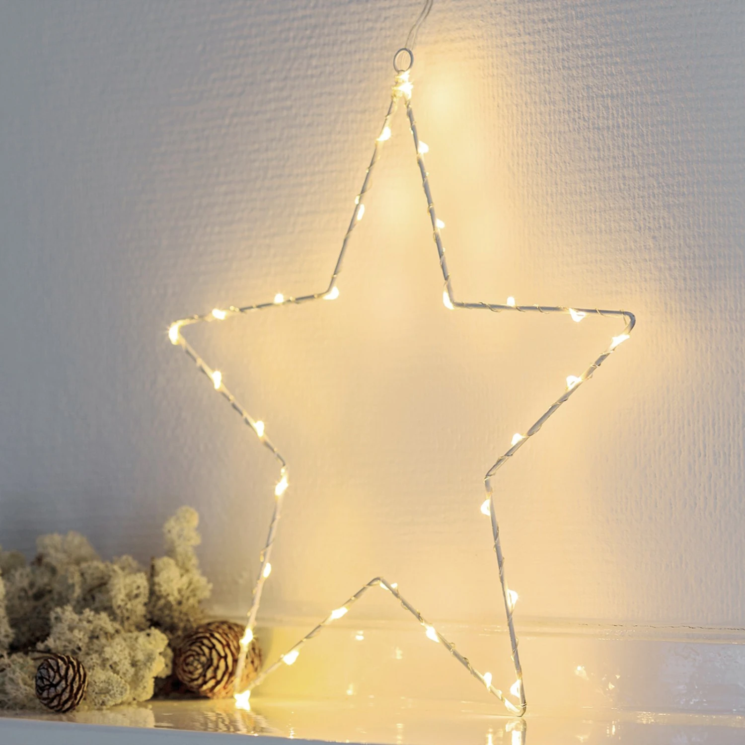 Weihnachtlicher Deko-Stern LED Liva Star Weiß 30 2 Weihnachtlicher Deko-Stern LED Liva Star Weiß 30 – Bild 2
