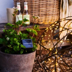 LED-Solarlichterkette Knirke Solar 11,9 M 120 LEDs -Modegeschäft Für Heimbeleuchtung 8577373 2