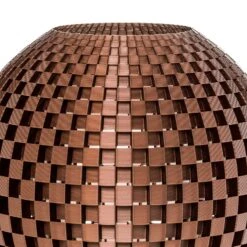 Stehleuchte Flechtwerk, Kugel, Kupfer -Modegeschäft Für Heimbeleuchtung 9039021 5