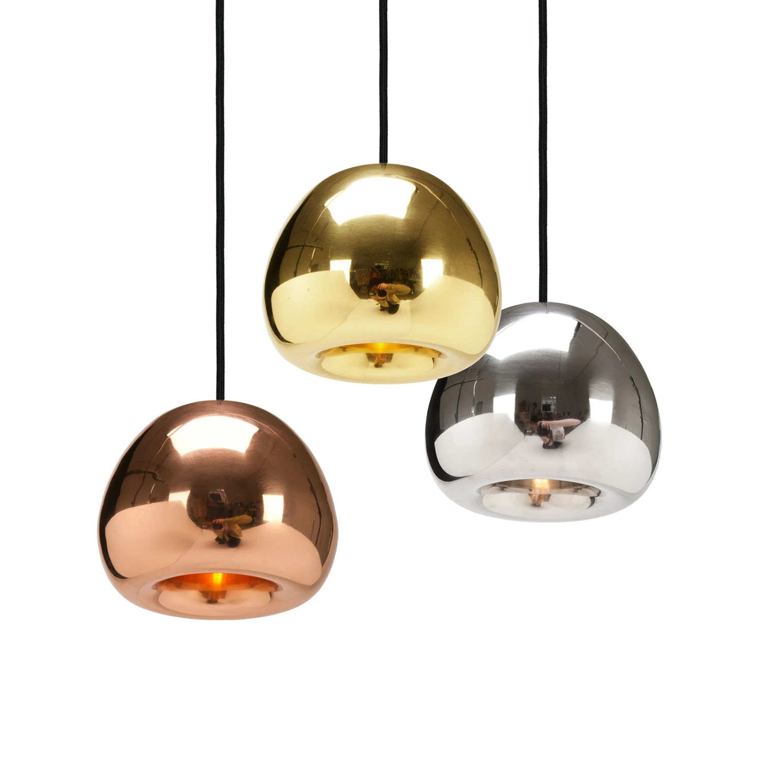 Tom Dixon Void Mini LED-Pendellampe Ø15cm Kupfer 4 Tom Dixon Void Mini LED-Pendellampe Ø15cm Kupfer – Bild 4