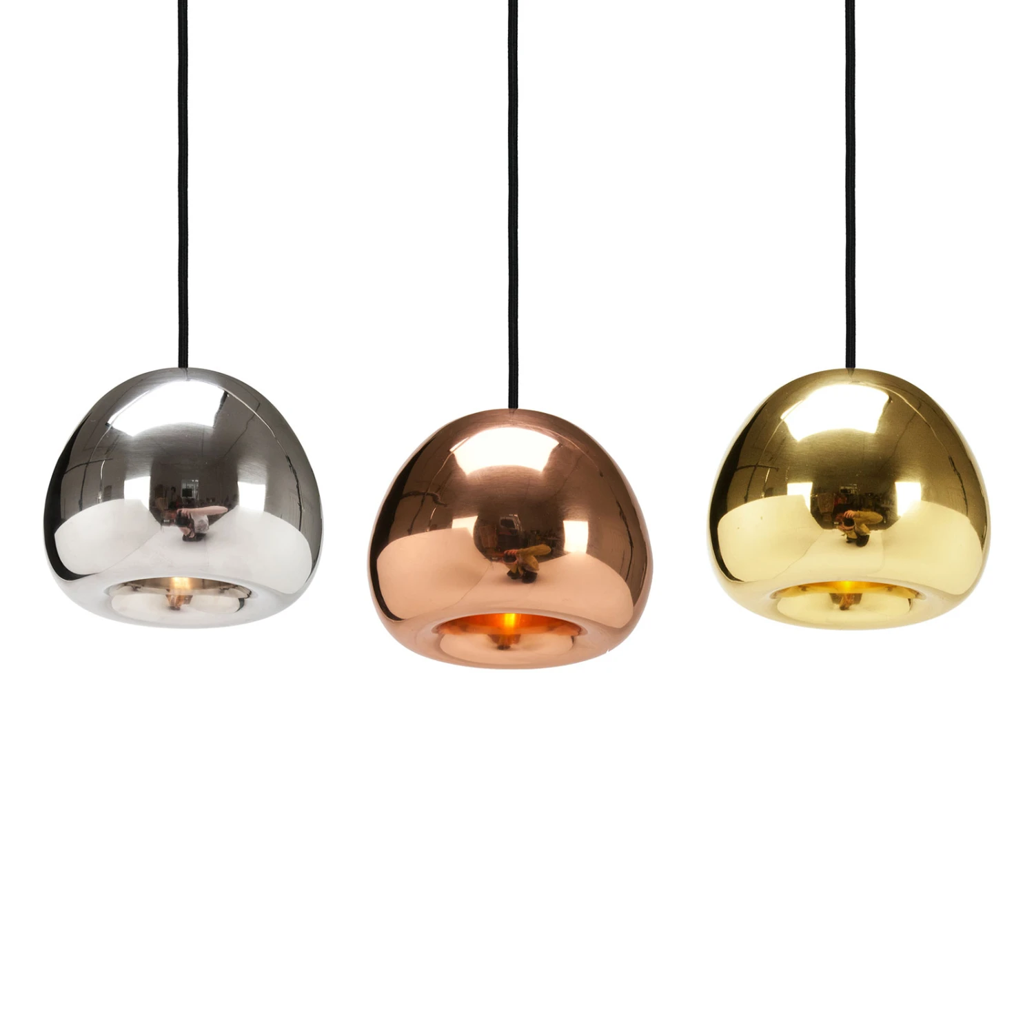 Tom Dixon Void Mini LED-Pendellampe Ø15cm Kupfer 5 Tom Dixon Void Mini LED-Pendellampe Ø15cm Kupfer – Bild 5