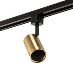 Prios Jorell 1-Phasen-Schienensystem 5-fl. Gold -Modegeschäft Für Heimbeleuchtung 9054010 3