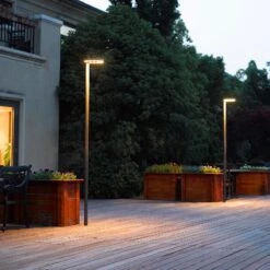 Lucande Jannis LED-Mastleuchte, Ring -Modegeschäft Für Heimbeleuchtung 9616024 5