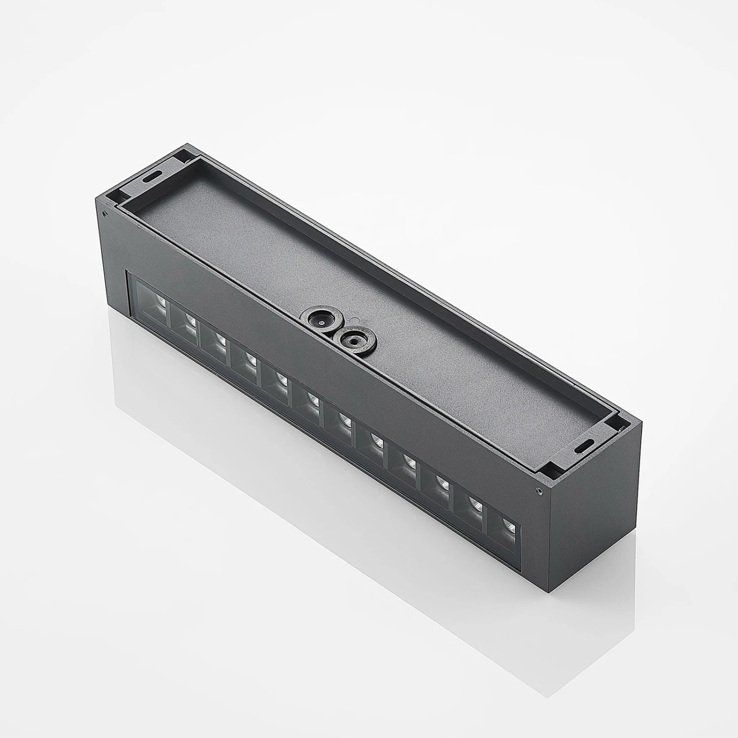 Arcchio Miraz LED-Außenwandleuchte, Dunkelgrau 8 Arcchio Miraz LED-Außenwandleuchte, Dunkelgrau – Bild 8