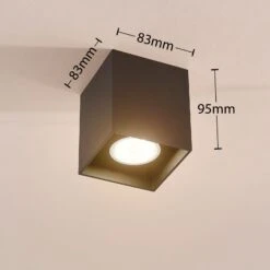 Carson - Aufbau-Deckenspot In Schwarz -Modegeschäft Für Heimbeleuchtung 9620709 8