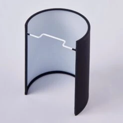 Annalisa - Halbrunde Textilwandlampe In Schwarz 15 Annalisa - Halbrunde Textilwandlampe In Schwarz -Modegeschäft Für Heimbeleuchtung 9620876 7