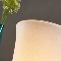 Stoff-Stehleuchte Liana In Konkaver Form -Modegeschäft Für Heimbeleuchtung 9621103 4