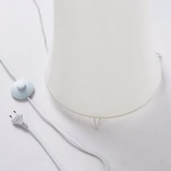 Stoff-Stehleuchte Liana In Konkaver Form -Modegeschäft Für Heimbeleuchtung 9621103 5