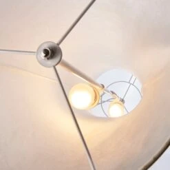 Stoff-Stehleuchte Liana In Konkaver Form -Modegeschäft Für Heimbeleuchtung 9621103 6