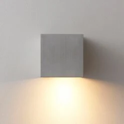 Eckige Beton-Wandlampe Gerda -Modegeschäft Für Heimbeleuchtung 9621925 5