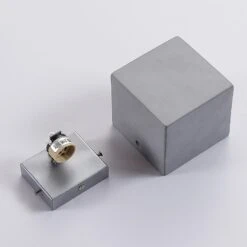 Eckige Beton-Wandlampe Gerda -Modegeschäft Für Heimbeleuchtung 9621925 7