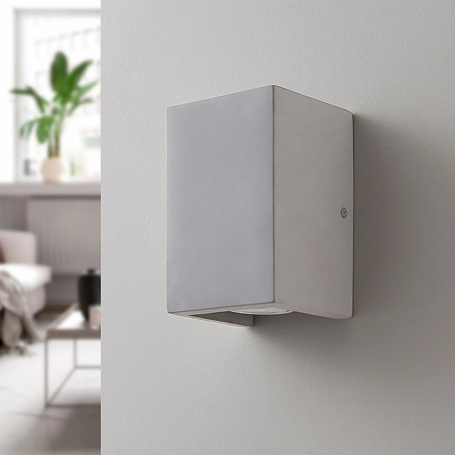 Gerda - 2-flammige GU10-Wandlampe Aus Beton 2 Gerda - 2-flammige GU10-Wandlampe Aus Beton – Bild 2