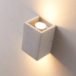 Gerda - 2-flammige GU10-Wandlampe Aus Beton 14 Gerda - 2-flammige GU10-Wandlampe Aus Beton -Modegeschäft Für Heimbeleuchtung 9621926 5