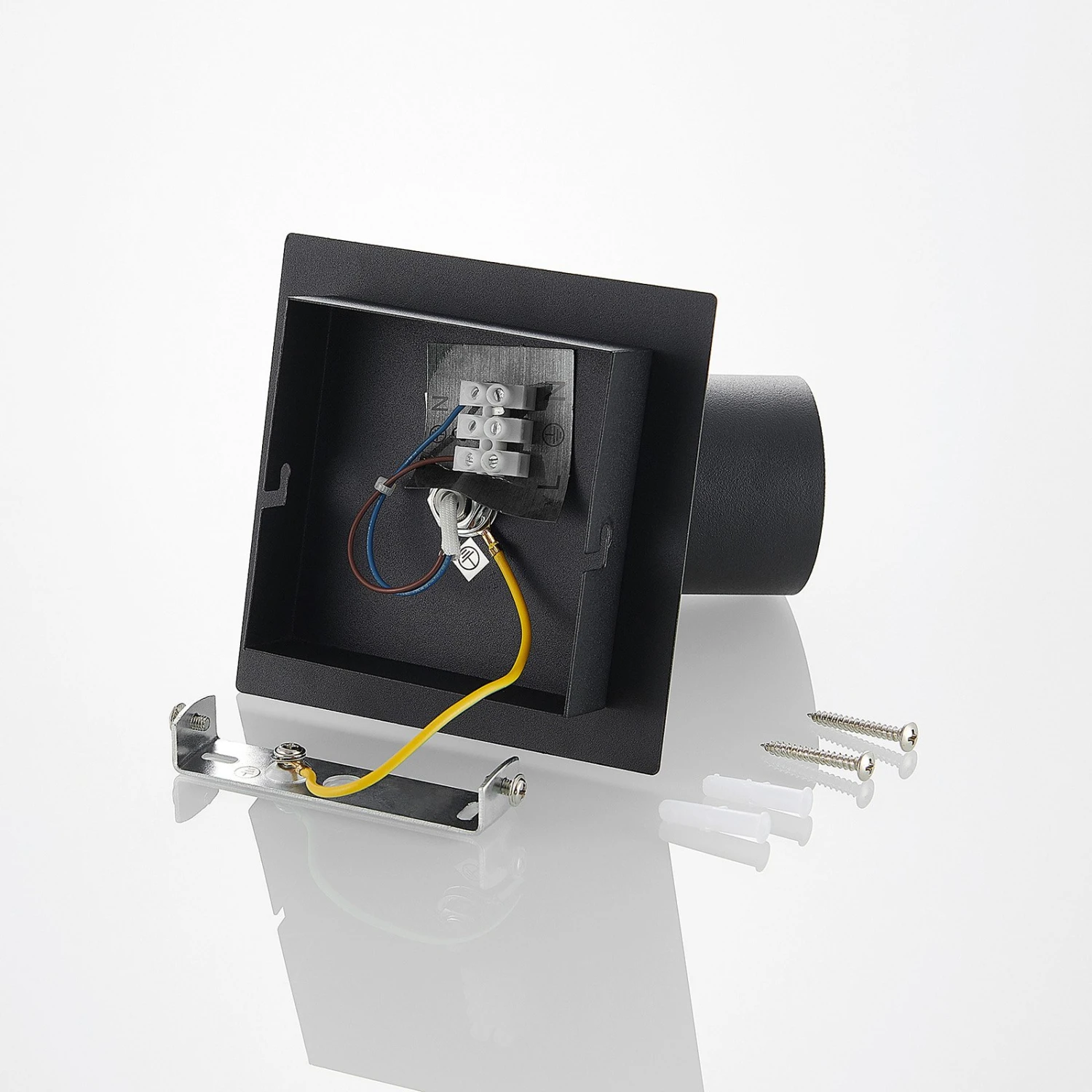 Lindby Joffrey Deckenstrahler, Einflammig, Schwarz 9 Lindby Joffrey Deckenstrahler, Einflammig, Schwarz – Bild 9