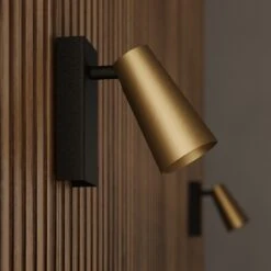 Lucande Angelina Strahler, Messing-gold, 1-fl. -Modegeschäft Für Heimbeleuchtung 9624851 2