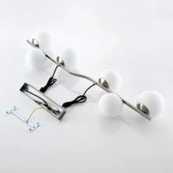 Lindby Avalyn Hängelampe, Weiß, Nickel Satiniert 17 Lindby Avalyn Hängelampe, Weiß, Nickel Satiniert -Modegeschäft Für Heimbeleuchtung 9626019 8