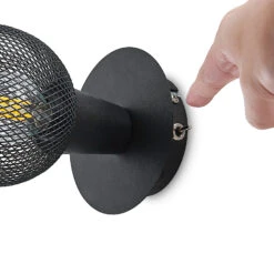 Lindby Zerda Spot, Gitterschirm, Einflammig -Modegeschäft Für Heimbeleuchtung 9627749 7