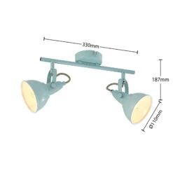 Lindby Saidimo Deckenstrahler Neigbar, Zweiflammig -Modegeschäft Für Heimbeleuchtung 9628503 5