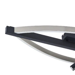 Lucande Matwei LED-Deckenlampe, Oval, Nickel -Modegeschäft Für Heimbeleuchtung 9639360 4