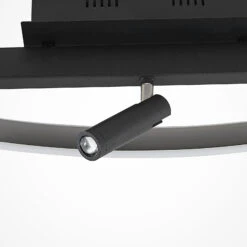 Lucande Matwei LED-Deckenlampe, Oval, Nickel -Modegeschäft Für Heimbeleuchtung 9639360 7