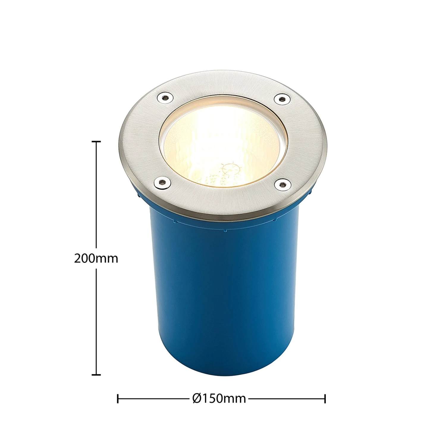 Arcchio Pavelo Boden-Einbaulampe, Rund, E27, IP67 8 Arcchio Pavelo Boden-Einbaulampe, Rund, E27, IP67 – Bild 8