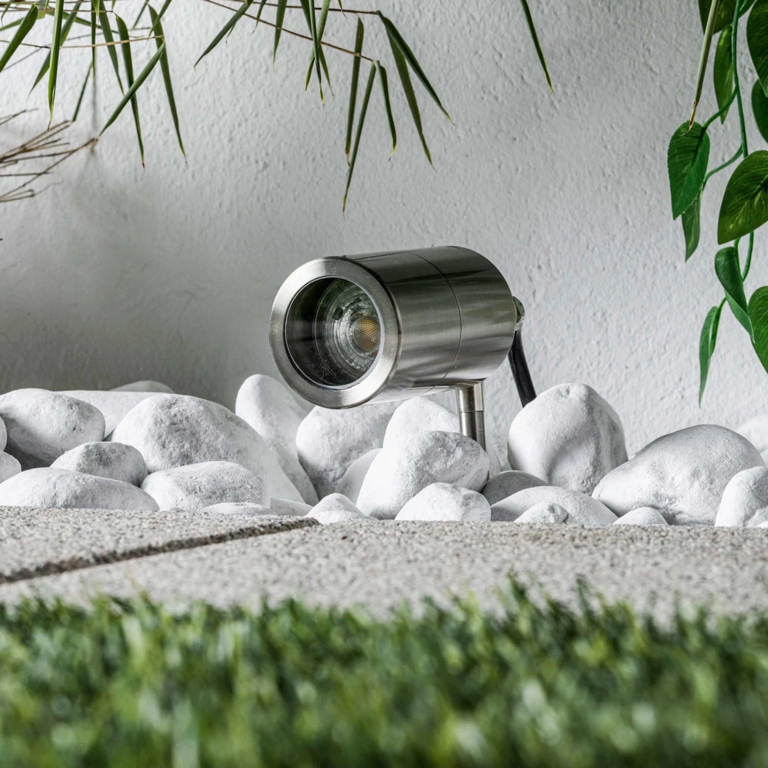 Arcchio Kalel Erdspießleuchte, V4A, Beweglich 2 Arcchio Kalel Erdspießleuchte, V4A, Beweglich – Bild 2