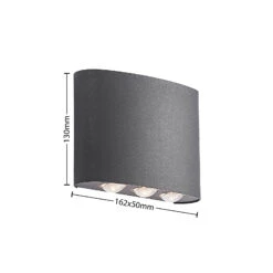 Lindby Gatlin LED-Außenwandleuchte, 16 Cm -Modegeschäft Für Heimbeleuchtung 9932065 5