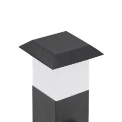 Prios Riksa Sockelleuchte, 2 Steckdosen, Schwarz -Modegeschäft Für Heimbeleuchtung 9934115 5