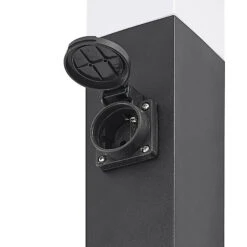 Prios Riksa Sockelleuchte, 2 Steckdosen, Schwarz -Modegeschäft Für Heimbeleuchtung 9934115 7