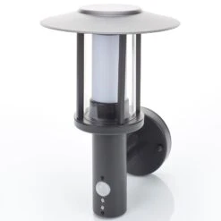 LED-Außenwandlampe Gregory, Dunkelgrau, Mit Sensor -Modegeschäft Für Heimbeleuchtung 9945309 2