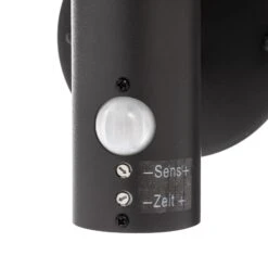 LED-Außenwandlampe Gregory, Dunkelgrau, Mit Sensor -Modegeschäft Für Heimbeleuchtung 9945309 5