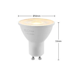 ELC LED-Reflektor GU10 5W 10er-Pack 2.700K 36° -Modegeschäft Für Heimbeleuchtung 9950888 6