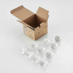 ELC LED-Reflektor GU10 5W 10er-Pack 2.700K 36° -Modegeschäft Für Heimbeleuchtung 9950888 8