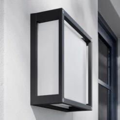Lucande Quadratische Außenwandlampe Aurelien -Modegeschäft Für Heimbeleuchtung 9969047 6
