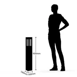 Arcchio Kirito LED-Pollerleuchte, Höhe 90 Cm -Modegeschäft Für Heimbeleuchtung 9969182 4